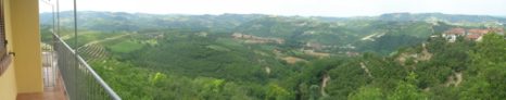 Panorama dalle camere